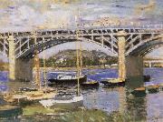 Claude Monet The Bridge at Argenteuil Germany oil painting artist